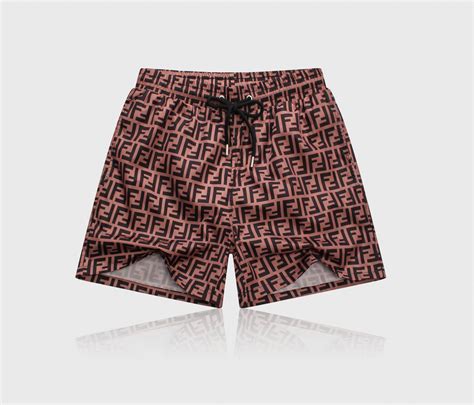 men replica fendi short pants|fendi swim shorts stockx.